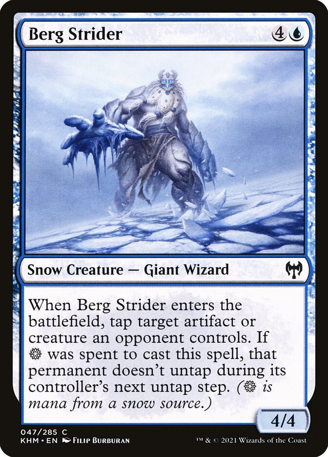 MTG Card Title: Berg Strider KHM/47